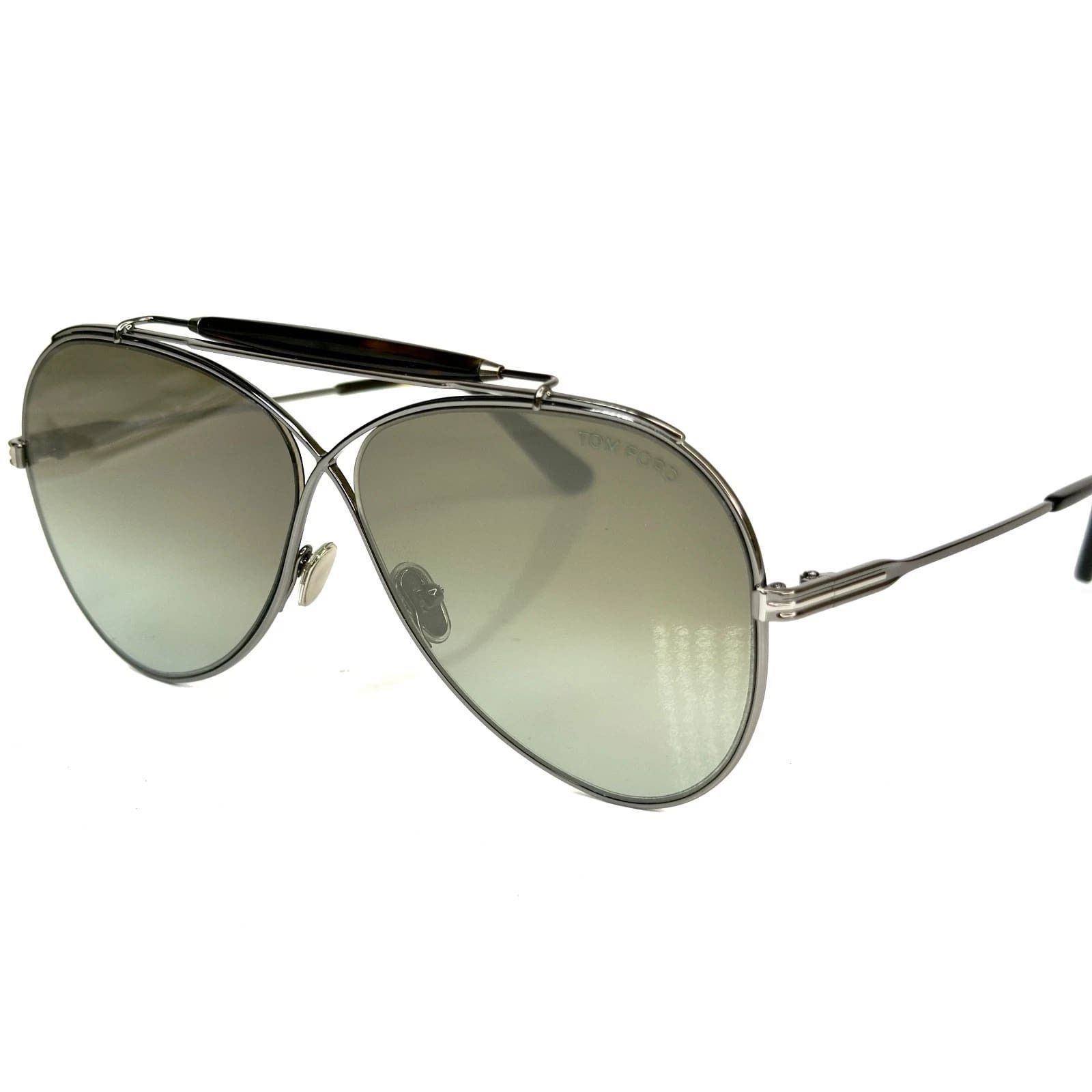 Tom Ford TOM FORD HOLDEN TF818 08G Gray Aviator Sunglasses 818 FT0818 Size ONE SIZE - 3 Thumbnail