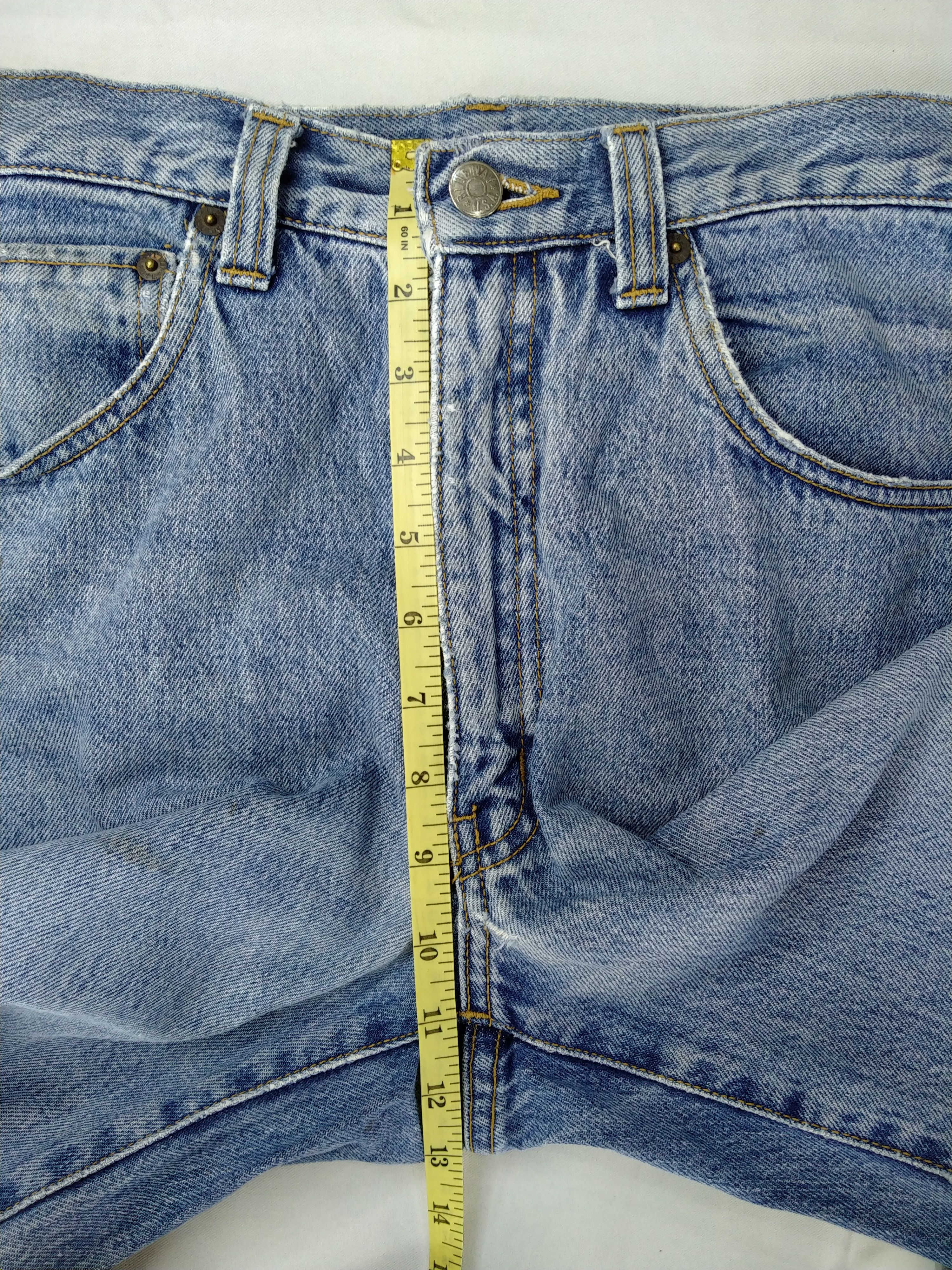 Levi's Faded Blue Vintage Levi's 502 Jeans 35x27.5 Denim -JN107 Size US 35 - 6 Thumbnail