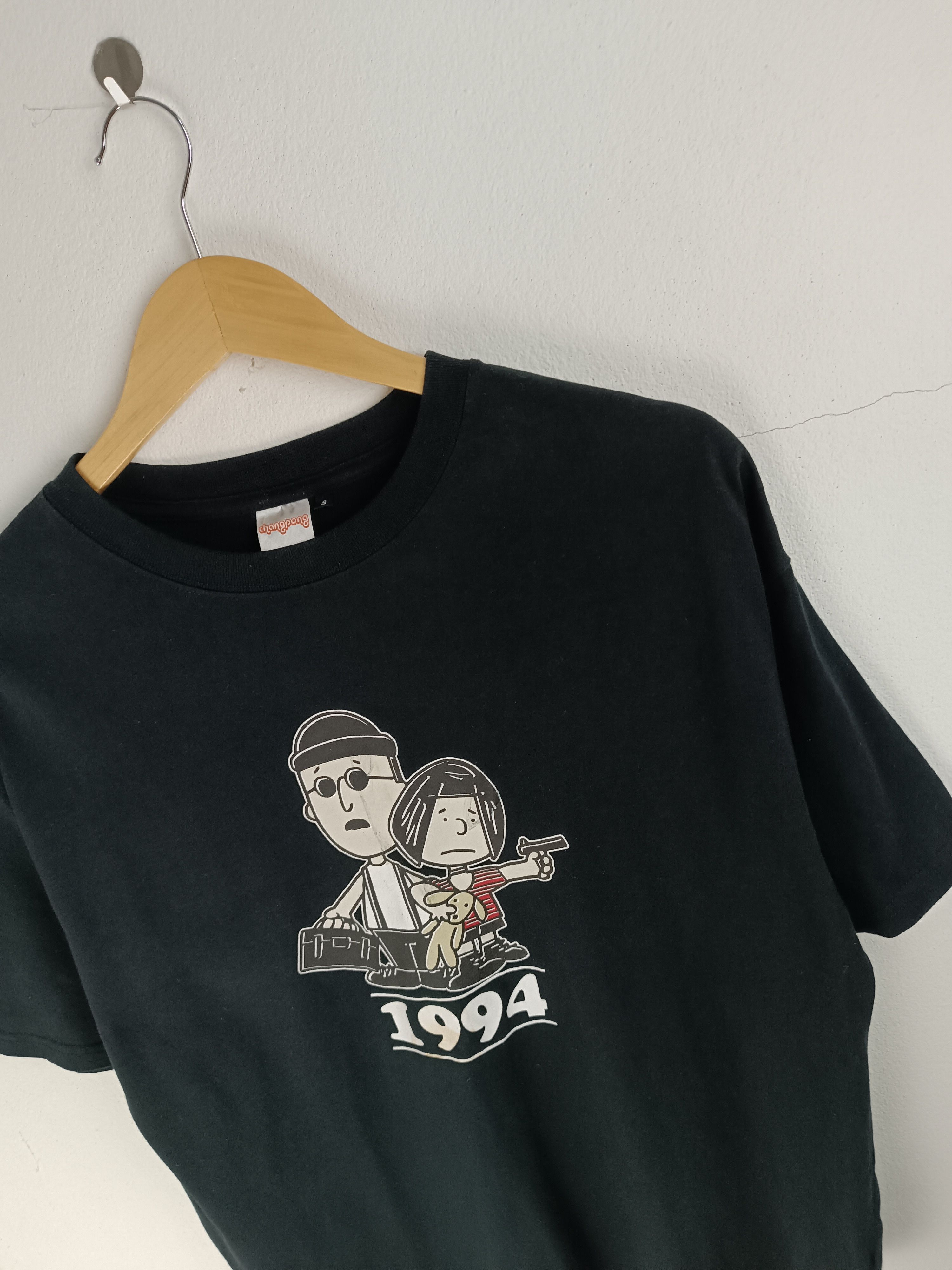 Vintage VINTAGE 1994 LEON THE PROFESSIONAL MOVIE TEES VERY RARE Size US L / EU 52-54 / 3 - 9 Thumbnail