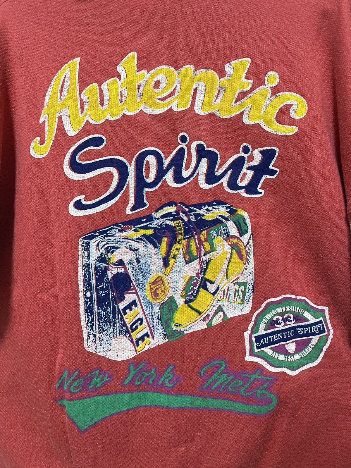 MLB × Vintage 80s New York Mets Button Hoodie Spirit American League Y2K Size US S / EU 44-46 / 1 - 6 Thumbnail