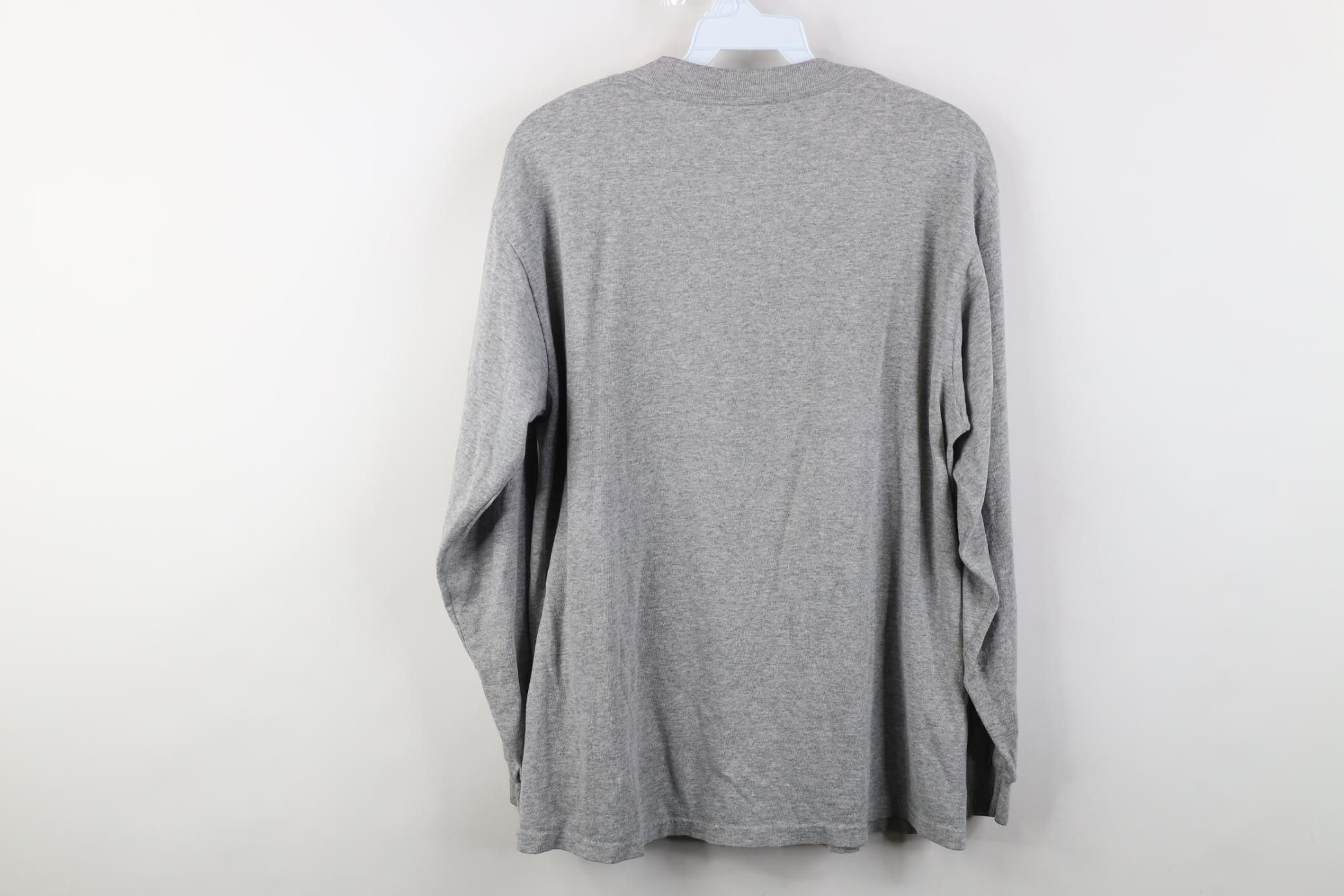 Vintage Vintage 90s Michigan State University Long Sleeve T-Shirt Size US M / EU 48-50 / 2 - 10 Thumbnail