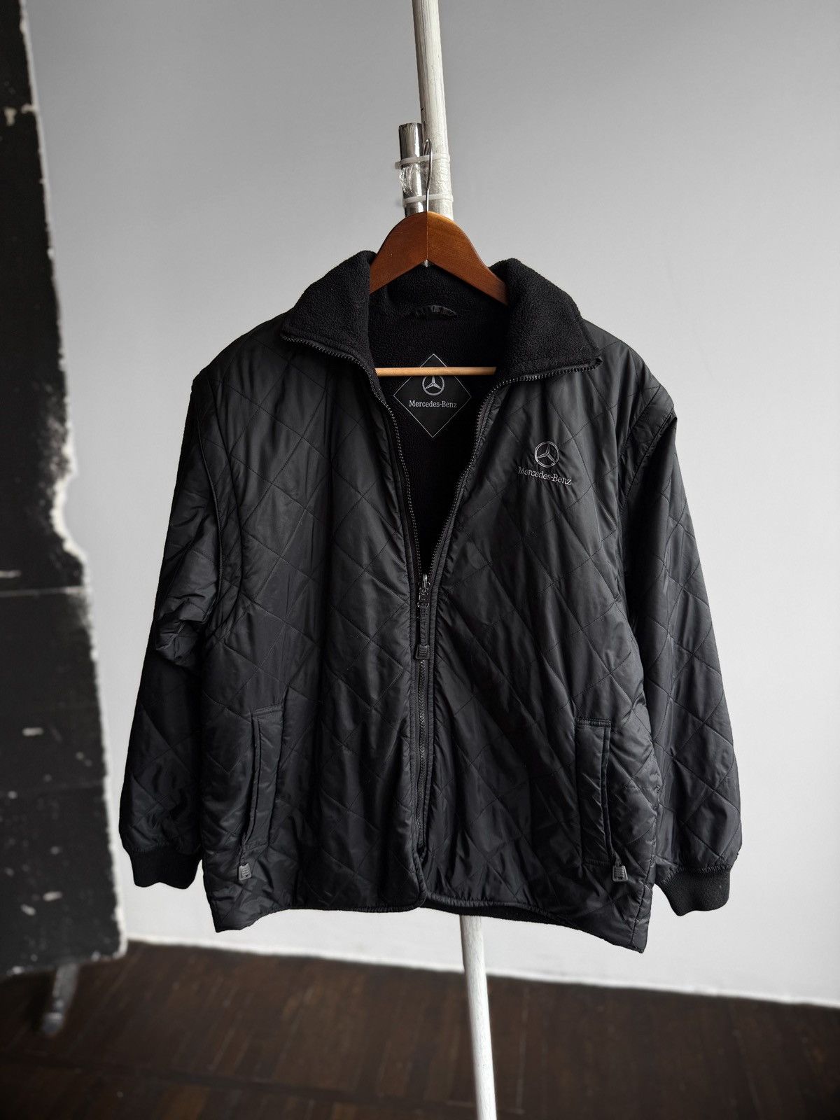 Mercedes-Benz Mercedes-Benz Vintage Convertible Jacket Vest Zip Off Sleeve Size US S / EU 44-46 / 1 - 2 Thumbnail