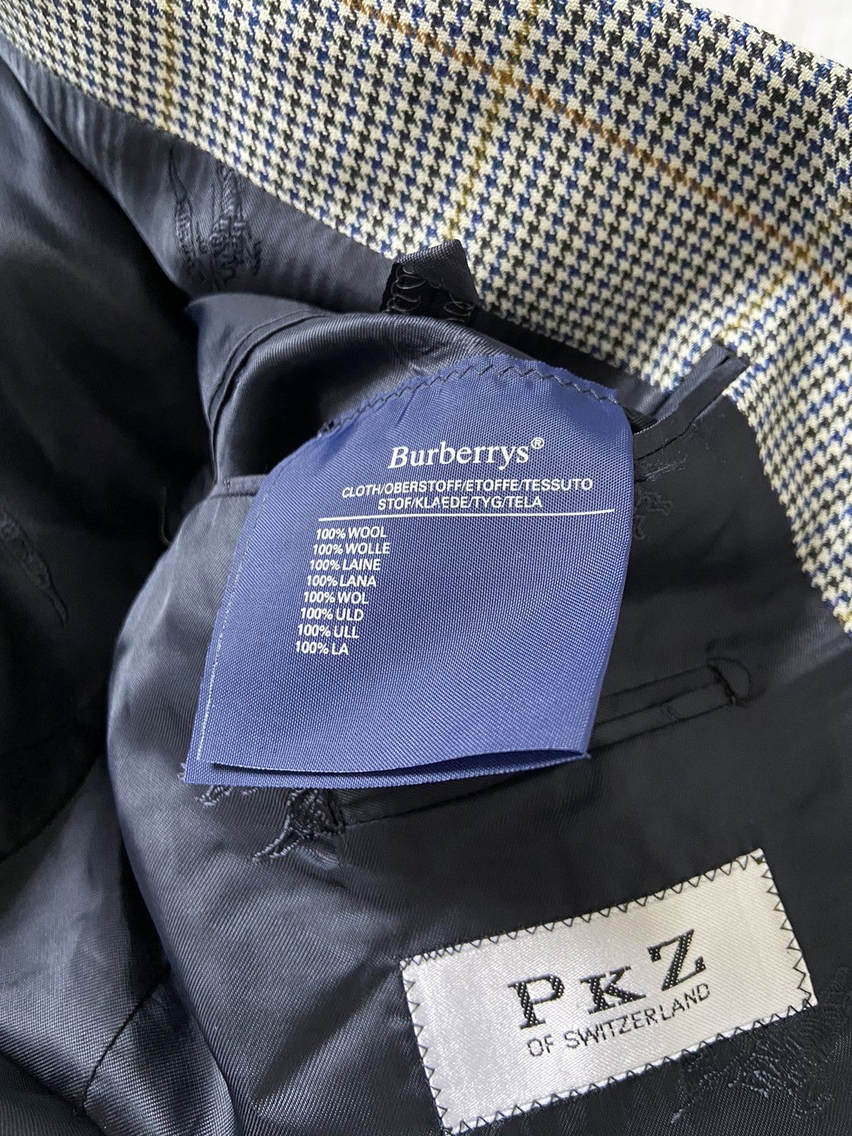 Burberry × Vintage Burberry classic vintage blazer Size 52L - 5 Thumbnail