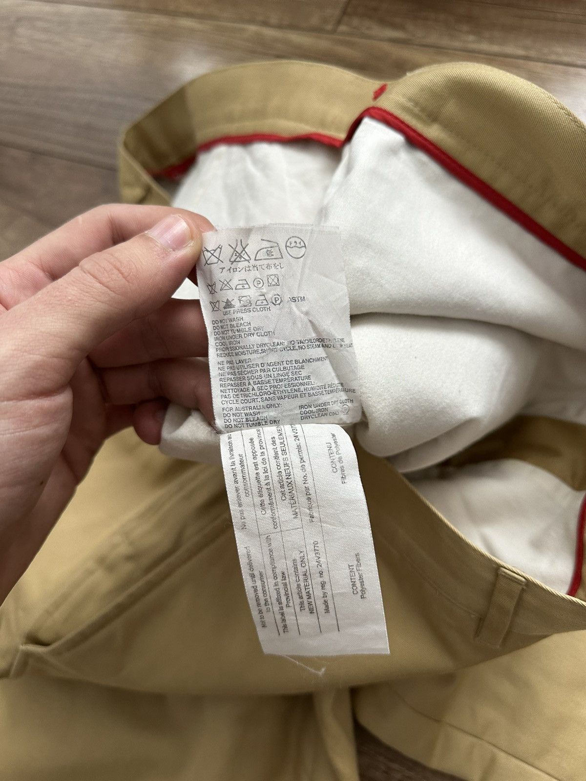 Prada Prada Italy Red Tab Pants Trousers Size US 34 / EU 50 - 11 Thumbnail