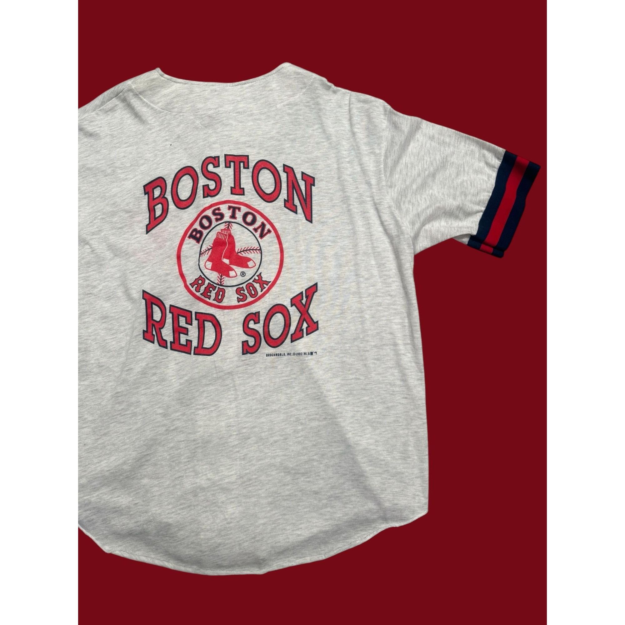 MLB 1991 Boston Red Sox Jersey Size US XL / EU 56 / 4 - 6 Thumbnail