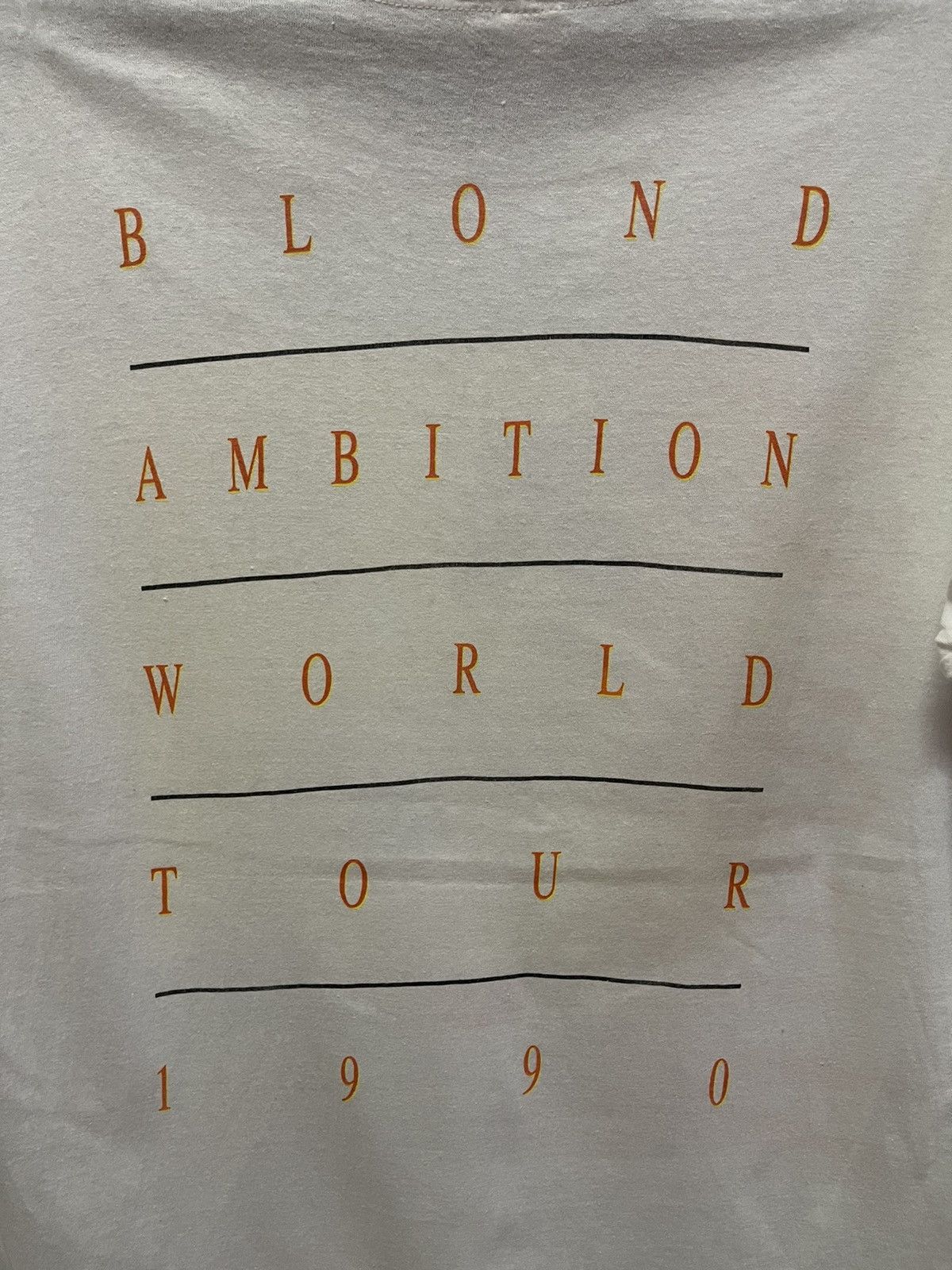 Band Tees Tour Tee x Madonna " Blond Ambition"🔥🔥🔥 Size US L / EU 52-54 / 3 - 11 Thumbnail
