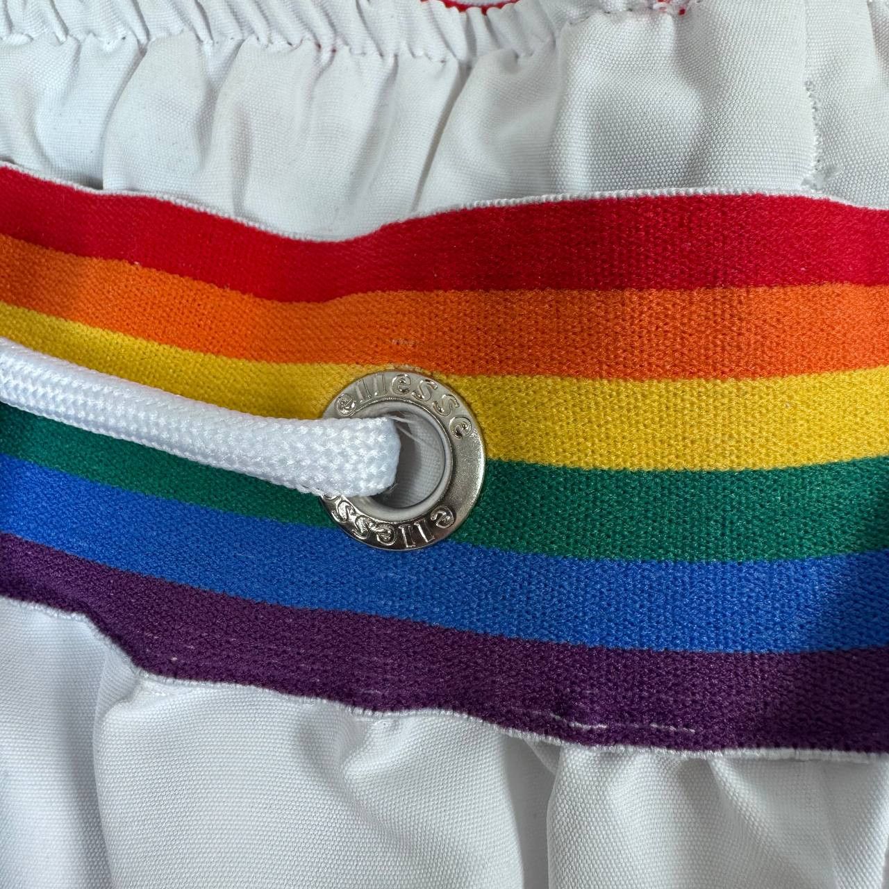 Ellesse Ellesse Rainbow Swim Shorts Pride White Beach Women Size M Size 32" / US 10 / IT 46 - 3 Thumbnail