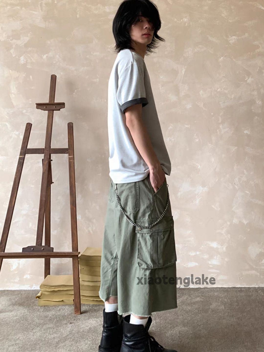 Designer × Japanese Brand × Vintage Unisex outdoor utility military tactical bootcut shorts Size US 30 / EU 46 - 2 Thumbnail