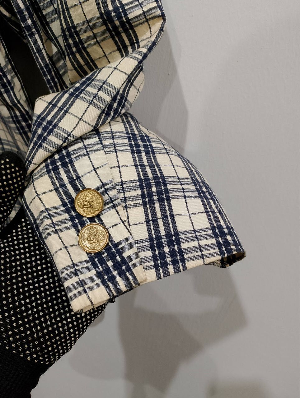 Japanese Brand Vintage GATSBY Checked Suit Blazer Jacket Size XXS / US 00 / IT 34 - 7 Thumbnail