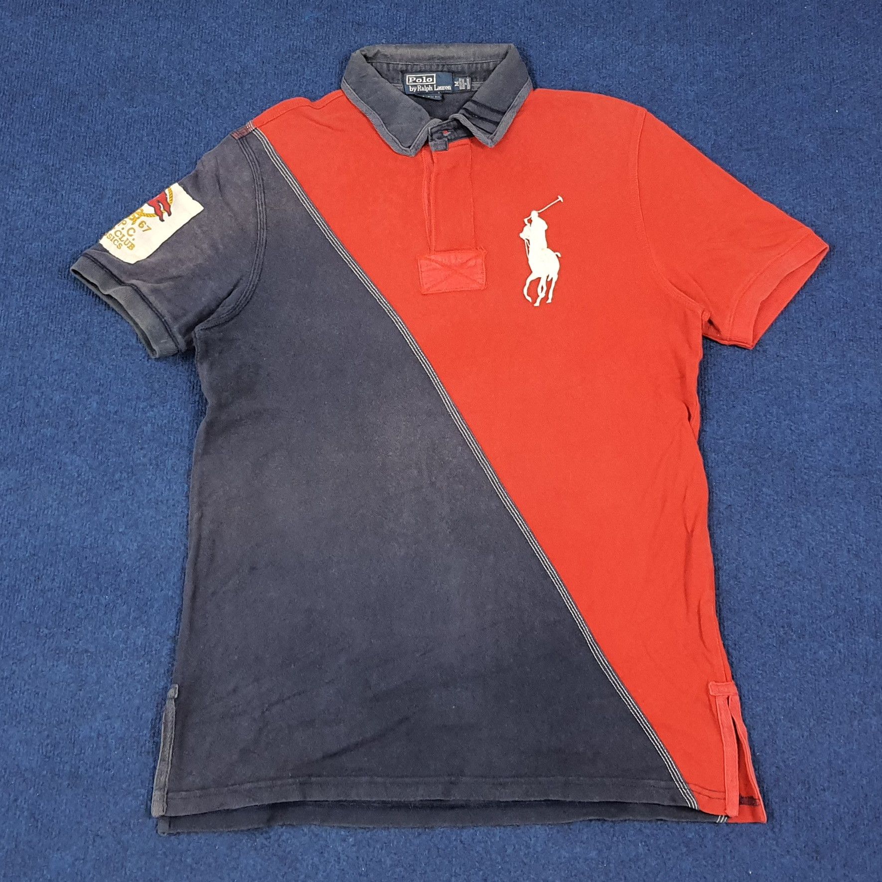 Designer × Polo Ralph Lauren × Vintage Vintage Polo by Ralph Laurent Yacht Club Preppy Polo Shirt Size US M / EU 48-50 / 2 - 1 Thumbnail