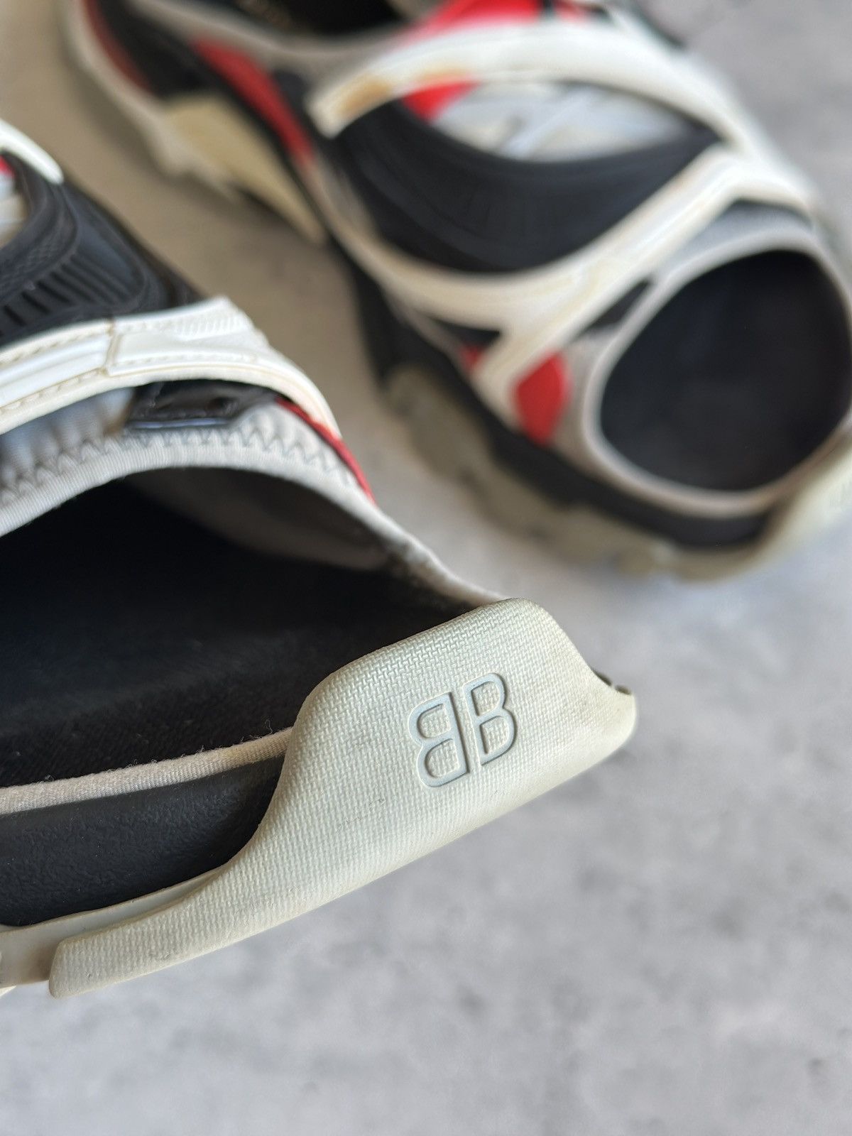 Balenciaga TRACK SLIDE SANDALS Size US 10 / EU 43 - 2 Thumbnail