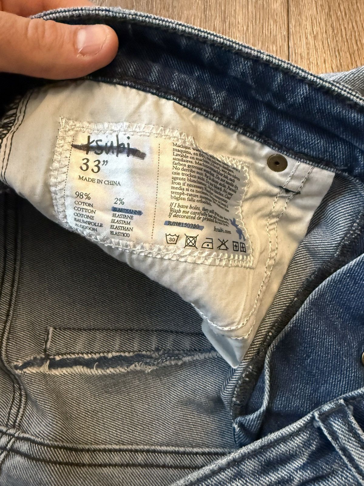 Ksubi Ksubi Denim Jeans blue size 33 Size US 33 - 3 Thumbnail