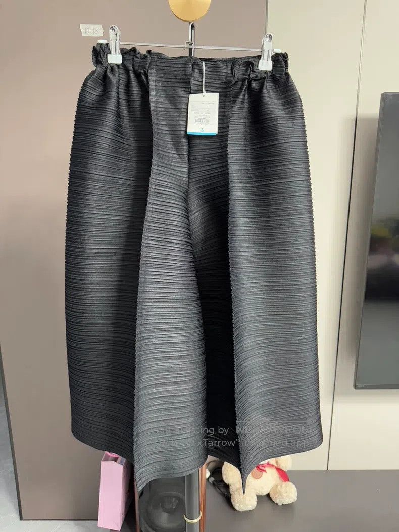 Issey Miyake Issey Miyake size:3 Horizontal Striped Wide Leg Pants Size 22" - 1 Thumbnail