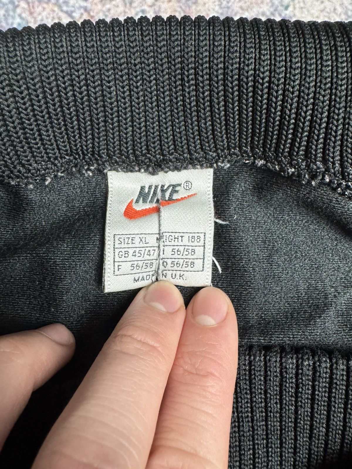 Nike × Vintage Nike Vintage 90s swoosh #1 goalkeeper jersey football shirt Size US XL / EU 56 / 4 - 8 Thumbnail