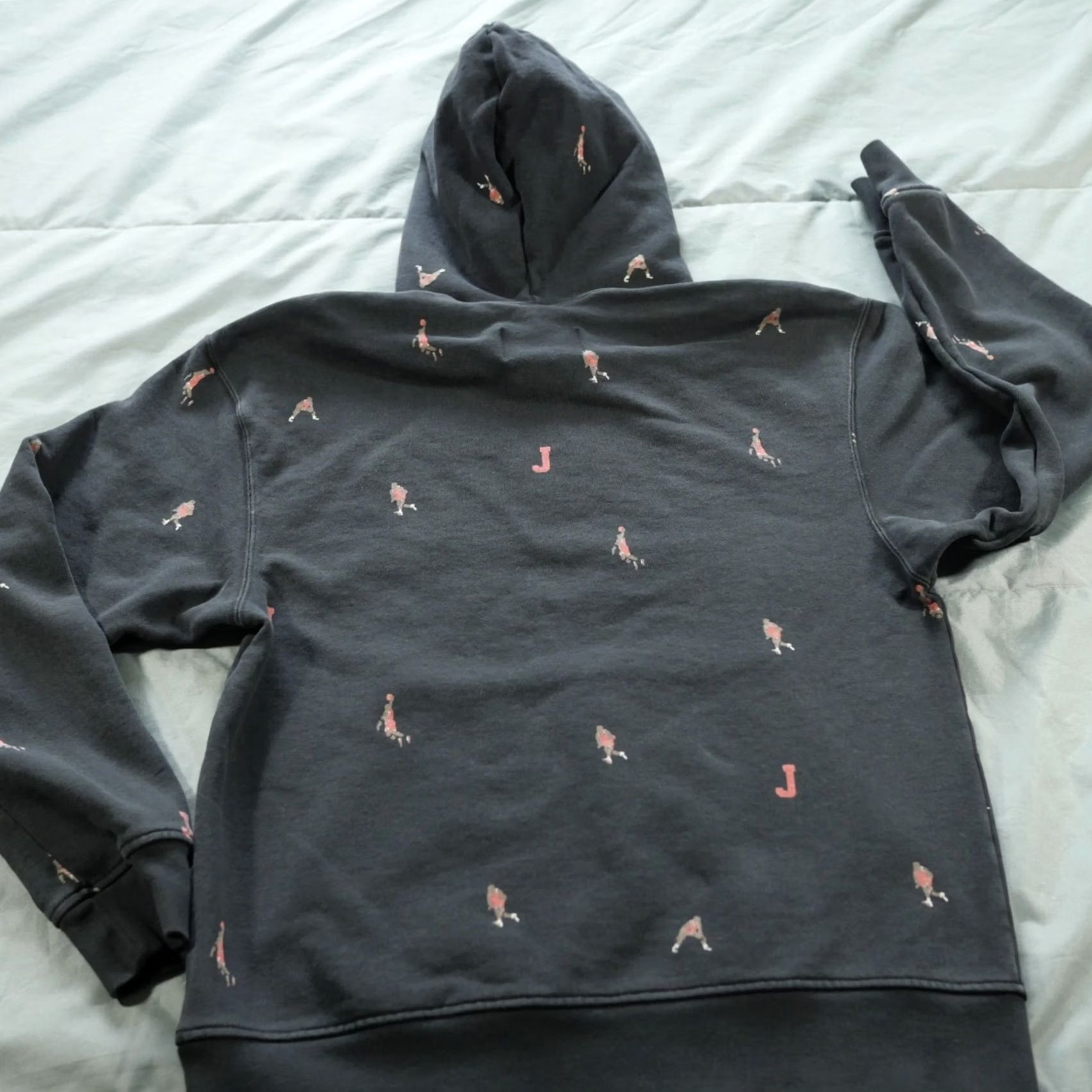 Jordan Brand Jordan Hoodie Mens Small Black Icon Essentials Sweatshirt Fleece Jumpman MJ 23 Size US S / EU 44-46 / 1 - 4 Thumbnail
