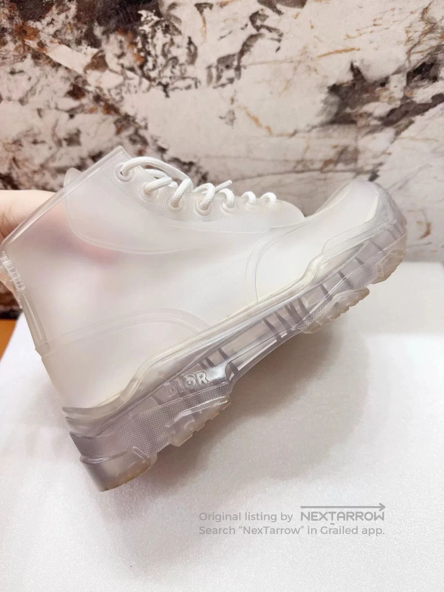 Dior Dior Men's Transparent Rain Boots. Size US 8 / EU 41 - 6 Thumbnail