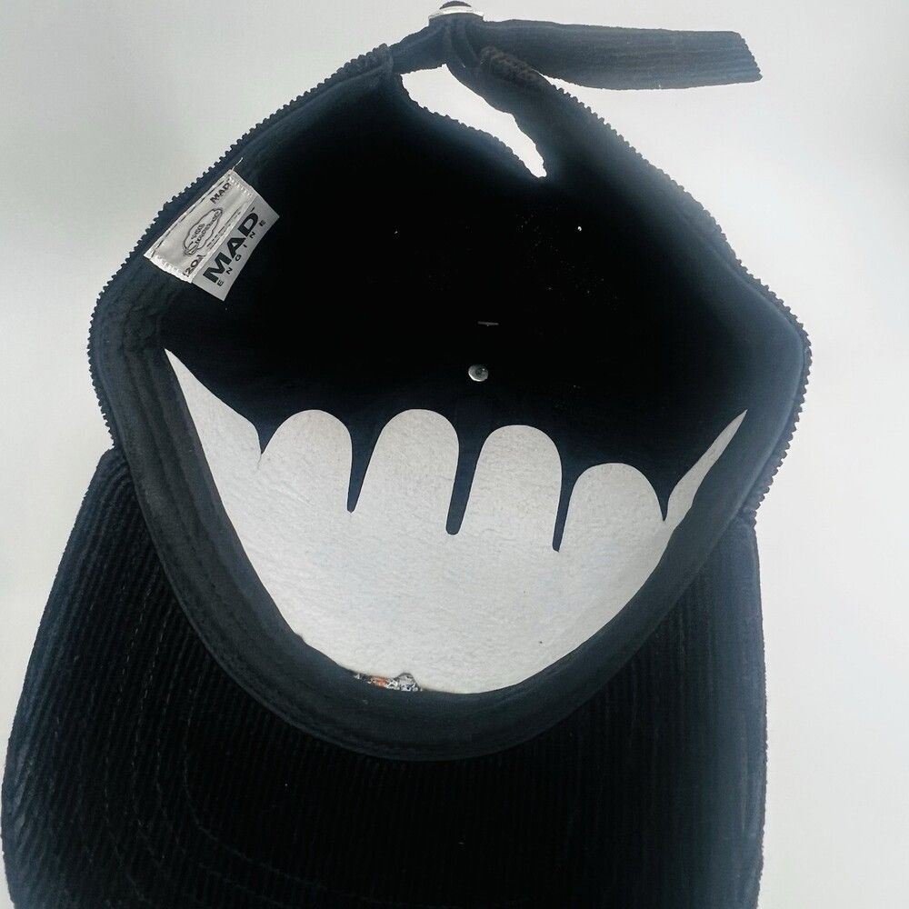 Mad Engine NEW The Simpsons Bart Skeleton Corduroy Dad Hat MAD Engine Size ONE SIZE - 6 Thumbnail