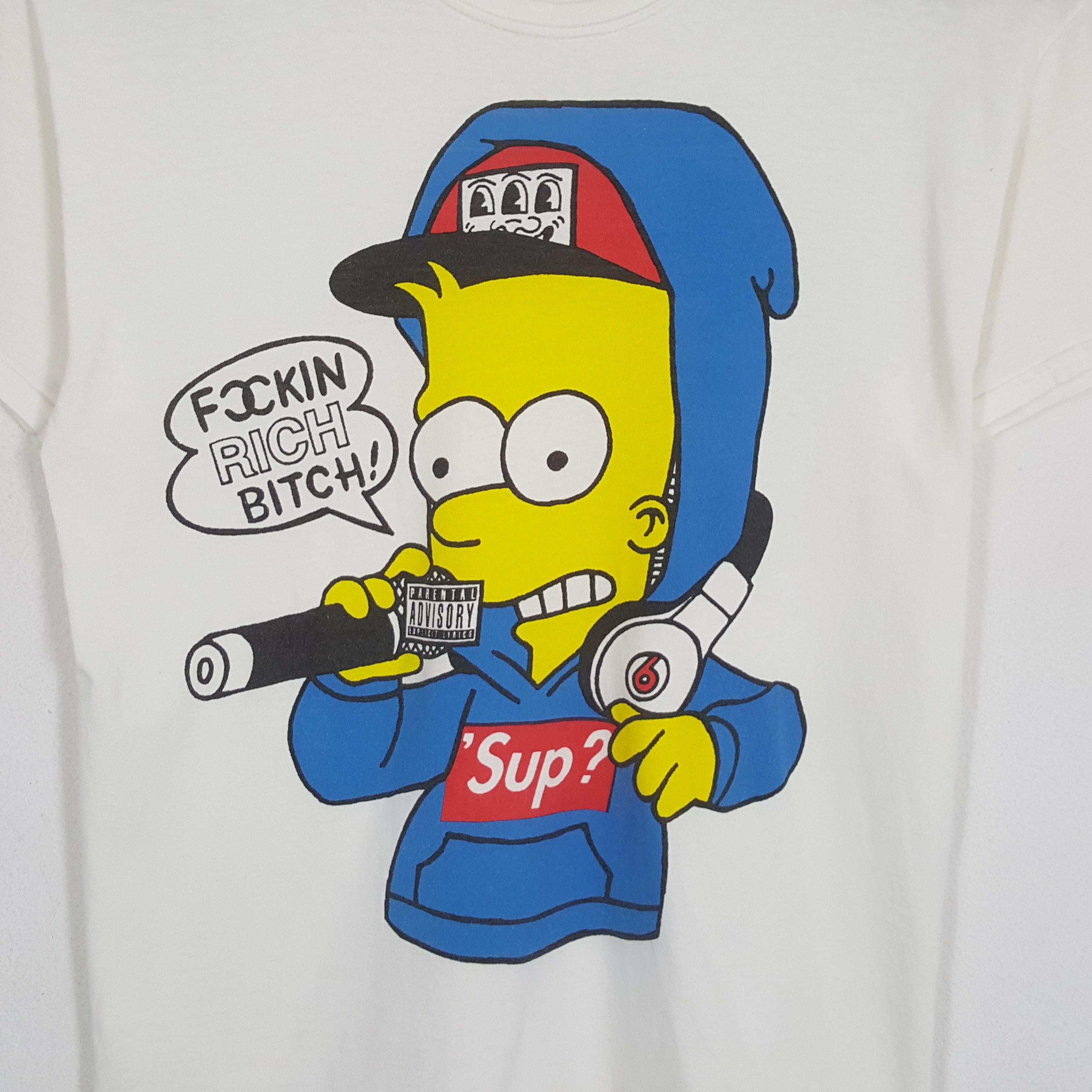 The Simpsons × Vintage The SIMPSONS Cartoon Character Streetwear Style Tshirt Size US M / EU 48-50 / 2 - 2 Thumbnail