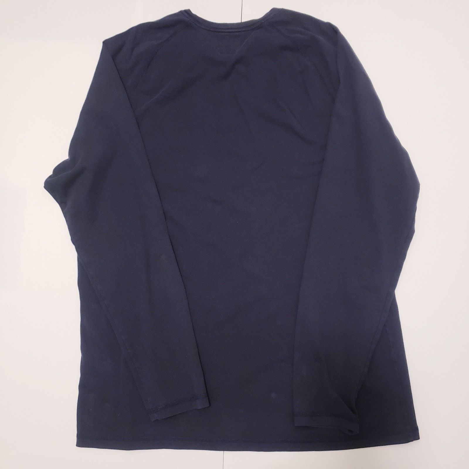 Carhartt Carhartt Men's Long Sleeve Relaxed Pocket Navy Large #D73C Size US L / EU 52-54 / 3 - 7 Thumbnail