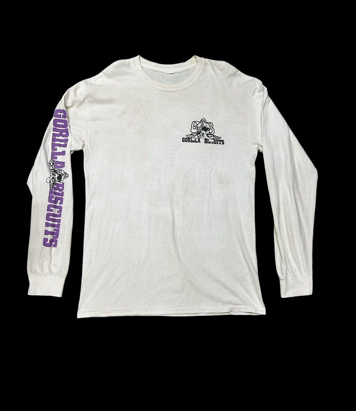 Band Tees Vtg Gorilla Biscuit american hardcore band tee Size US M / EU 48-50 / 2 - 2 Thumbnail