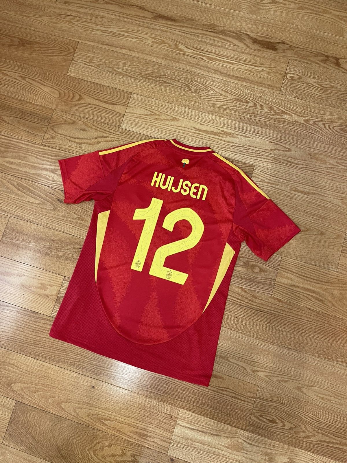 Adidas Adidas Spain DEAN HUIJSEN🇪🇸 2024/25 home jersey (Size medium) Size US M / EU 48-50 / 2 - 1 Thumbnail