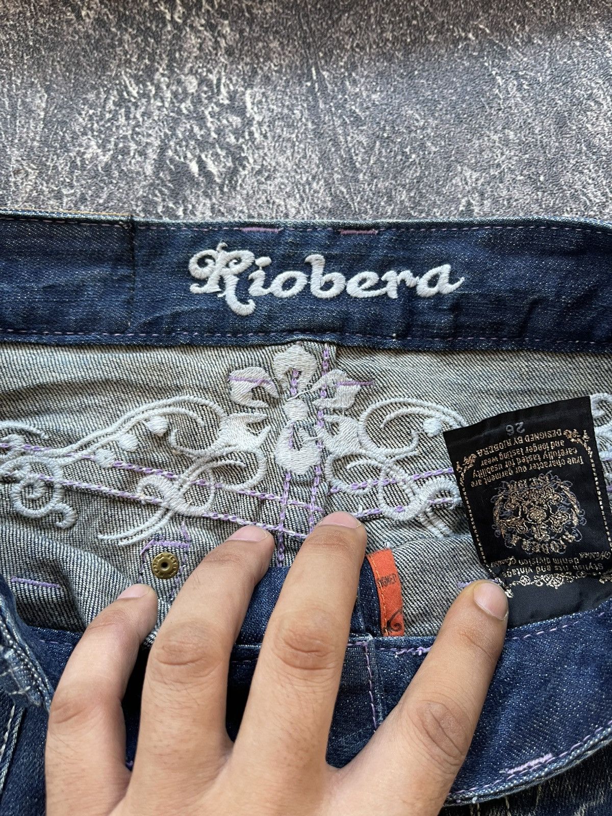 Japanese Brand Y2k Riobera poem ifsixwasnine slim jeans Size 30" / US 8 / IT 44 - 13 Thumbnail
