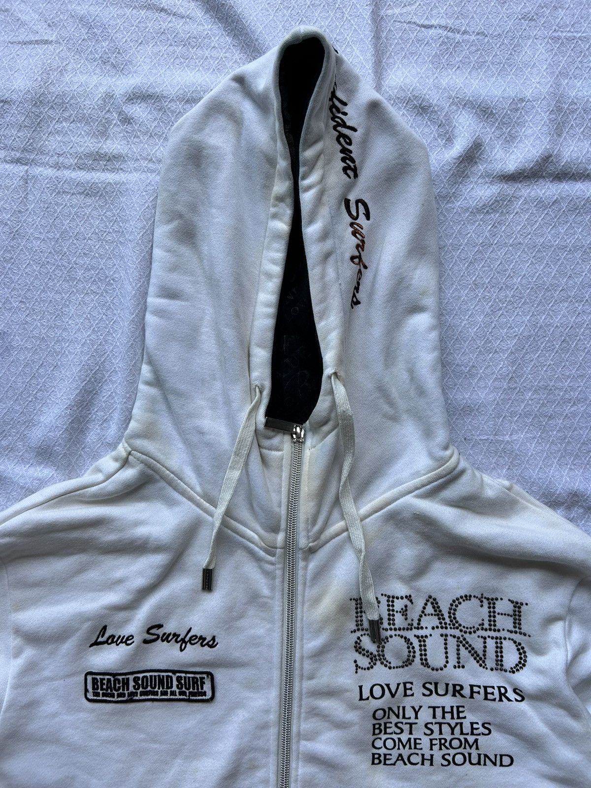 Japanese Brand Japanese Beach Sound Love Surfers Zip Hoodie Size US L / EU 52-54 / 3 - 7 Thumbnail