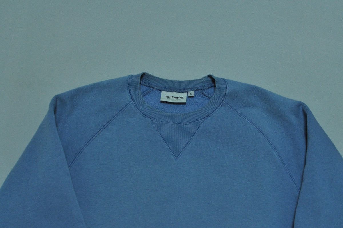 Carhartt × Carhartt Wip Carhartt WIP Chase Sweatshirt y2k blue Size US S / EU 44-46 / 1 - 5 Thumbnail