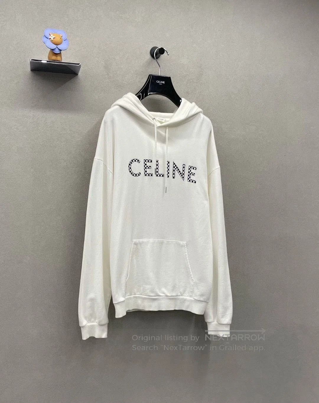 Celine Celine White Logo Sweatshirt. Size US XXL / EU 58 / 5 - 3 Thumbnail