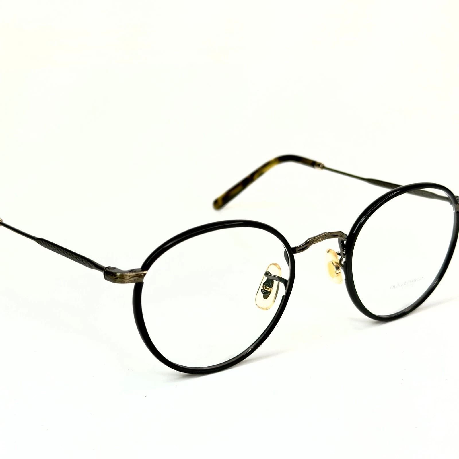 Oliver Peoples OLIVER PEOPLES CARLING OV1308 Antique Gold Black 1308 Size ONE SIZE - 3 Thumbnail