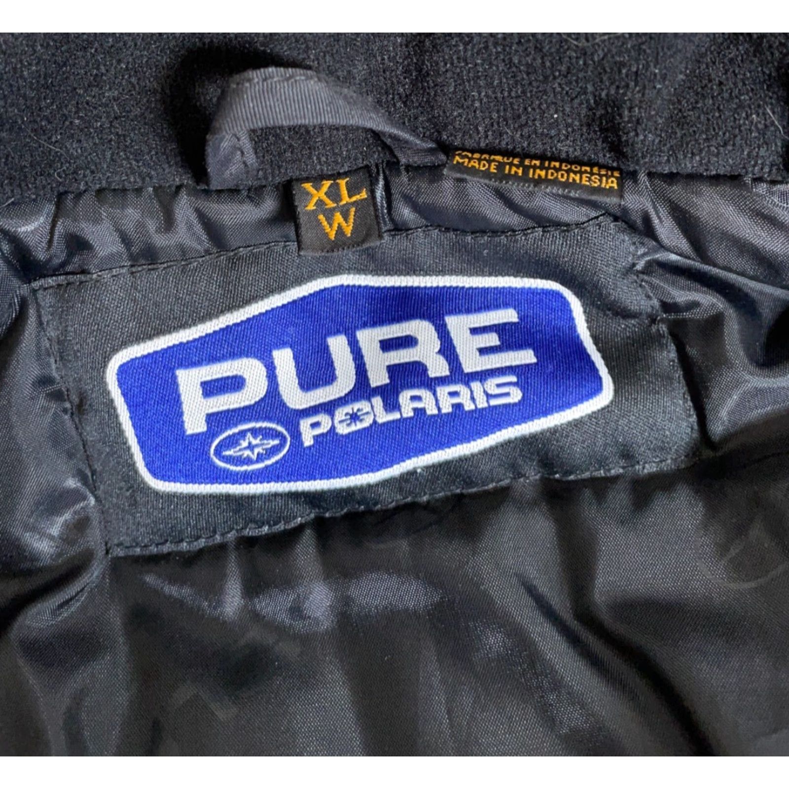 Vintage VINTAGE Polaris Jacket Women XL Yellow Blue Red 90s Bomber Full Zip Insulated Size XL / US 12-14 / IT 48-50 - 4 Thumbnail