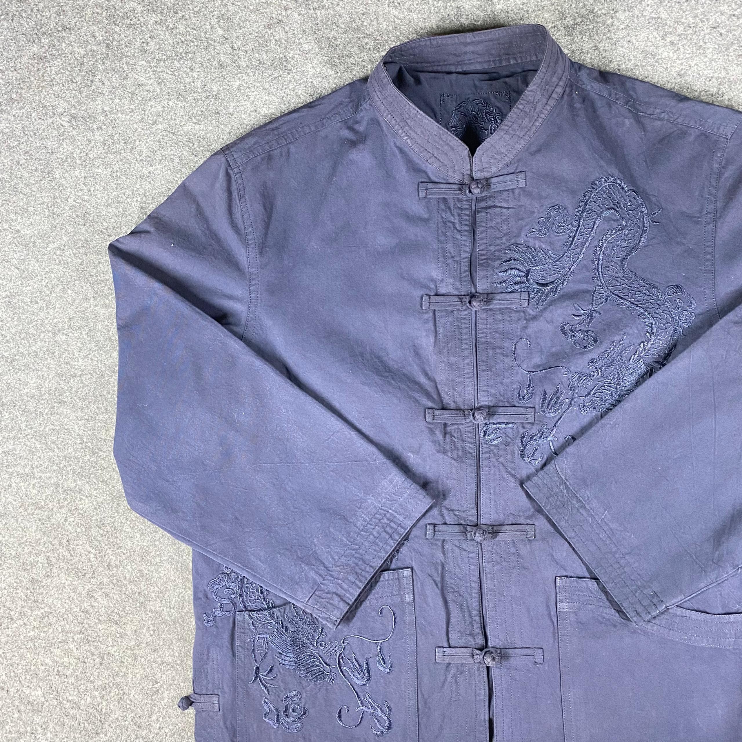 Japanese Brand Vintage Japanese Brand Dragon Shirt Size US L / EU 52-54 / 3 - 8 Thumbnail