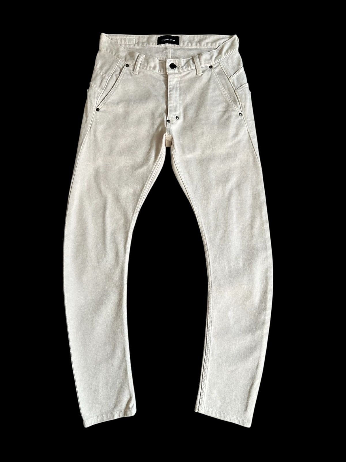 Diet Butcher Slim Skin 15/16AW - DBSS '' Feather to Snow '' collection pant Size US 29 - 2 Thumbnail
