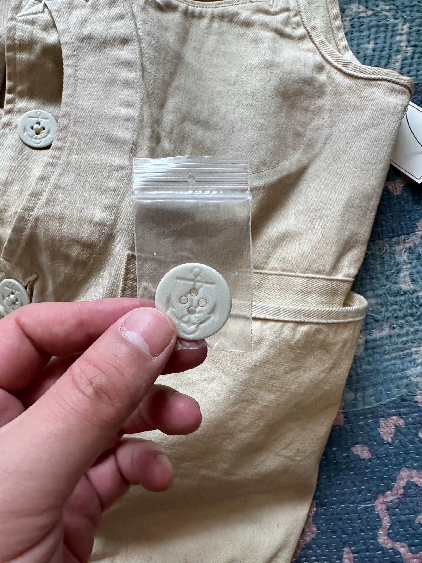 RRL Ralph Lauren RRL Heavily Distressed Hunting Vest New w/ Tags S Size US S / EU 44-46 / 1 - 5 Thumbnail