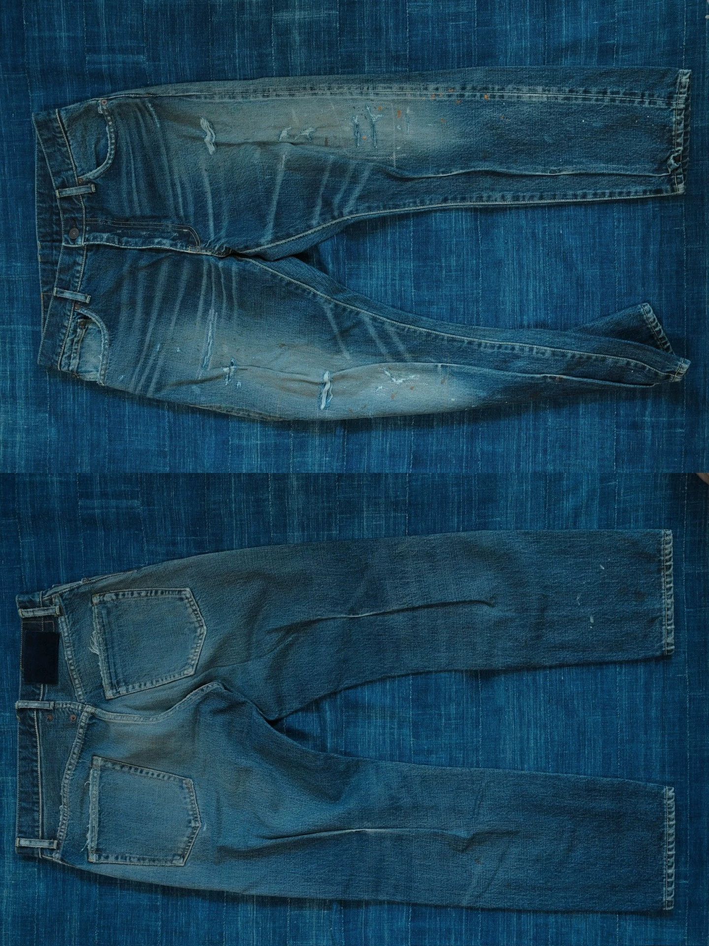 Visvim VISVIM SS JOURNEYMAN PANTS TACKED DMGD27 JM | Grailed