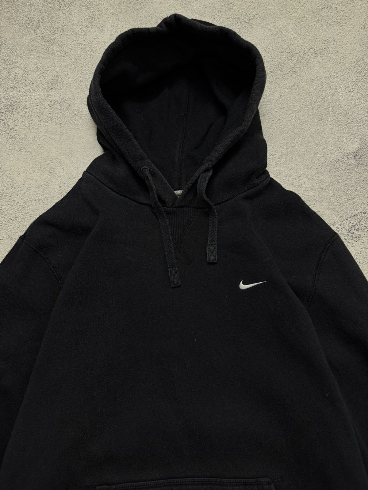Nike Vintage Y2k Nike Mini Swoosh Basic Hoodie 00’s Size US L / EU 52-54 / 3 - 2 Thumbnail