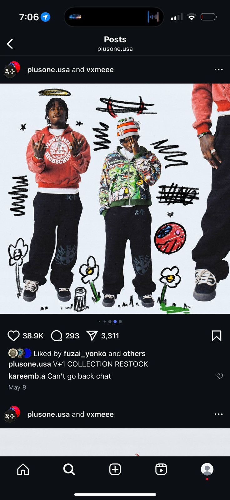 Plus One Clothing Vxmee Plus One Sweatpants Size US 34 / EU 50 - 1 Thumbnail