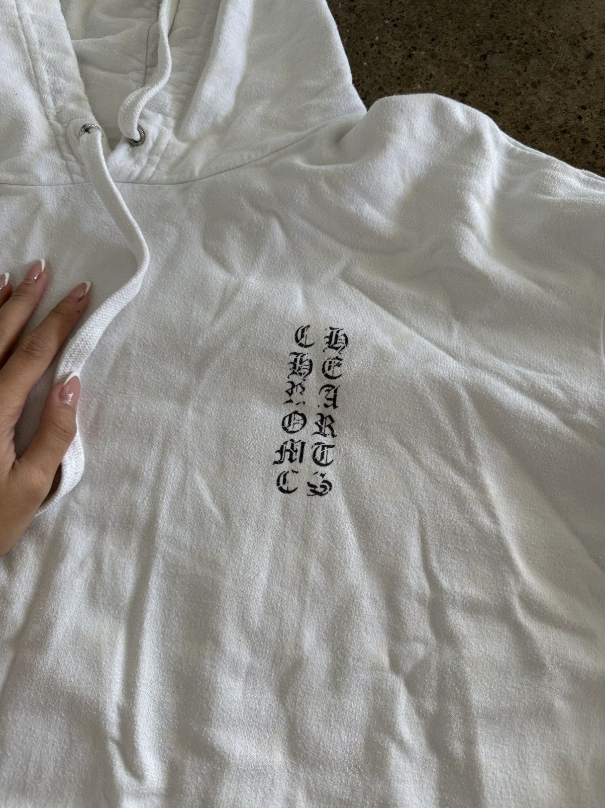 Chrome Hearts Chrome Hearts White Monogram Pullover Hoodie Size US XL / EU 56 / 4 - 7 Thumbnail