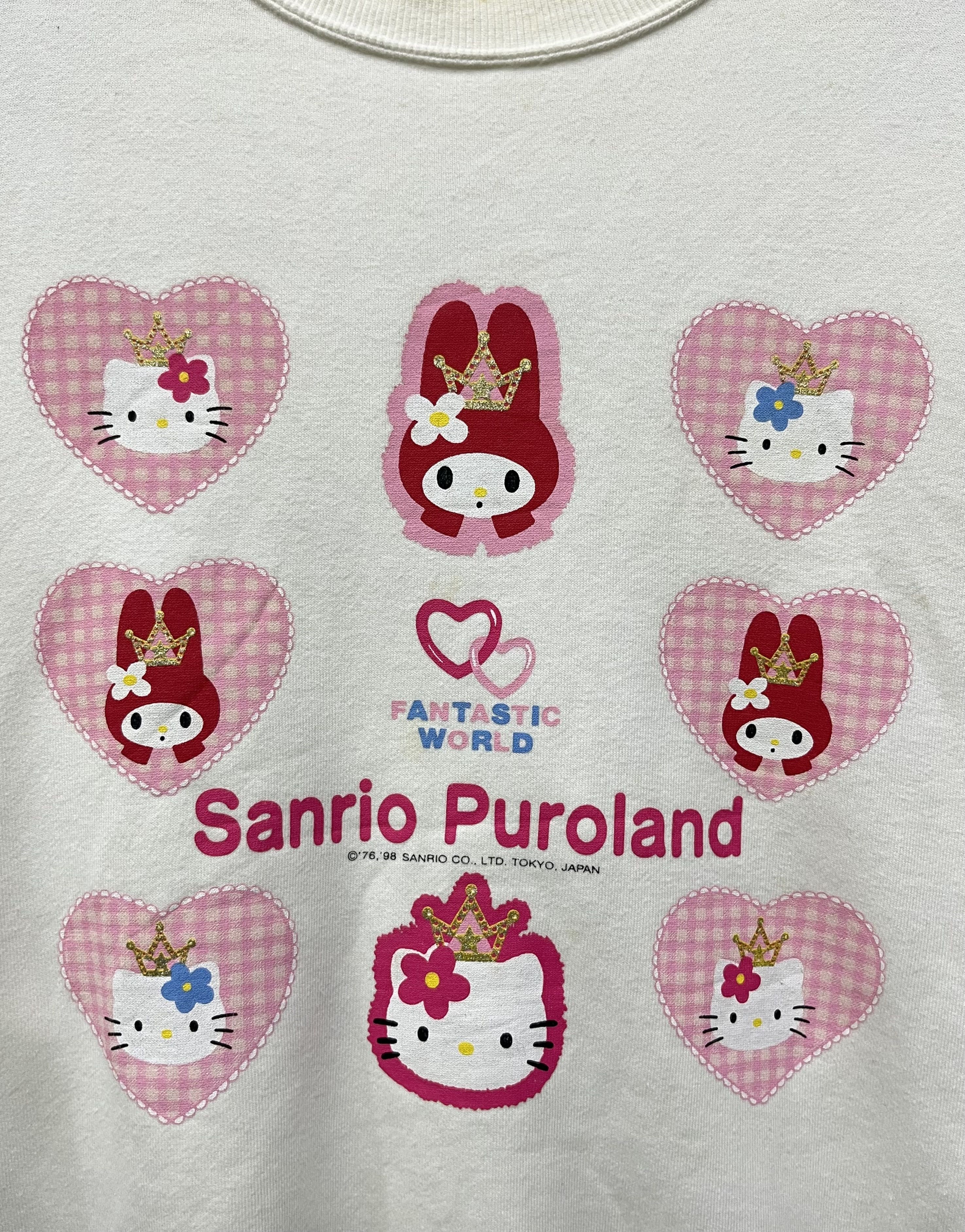 Japanese Brand Vintage Hello Kitty Fantastic World Japan Sweater Size US M / EU 48-50 / 2 - 5 Thumbnail