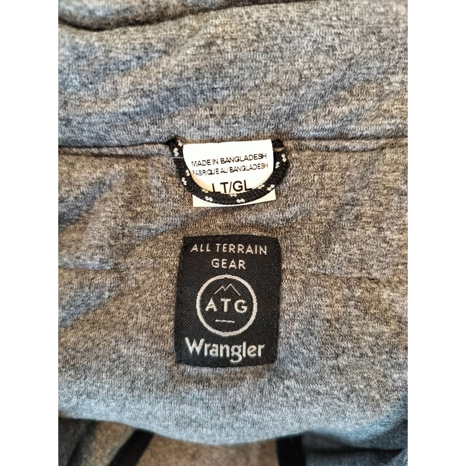 Wrangler Wrangler ATG Reversible Vest Gray Water Resistant Men’s LT Size US L / EU 52-54 / 3 - 11 Thumbnail