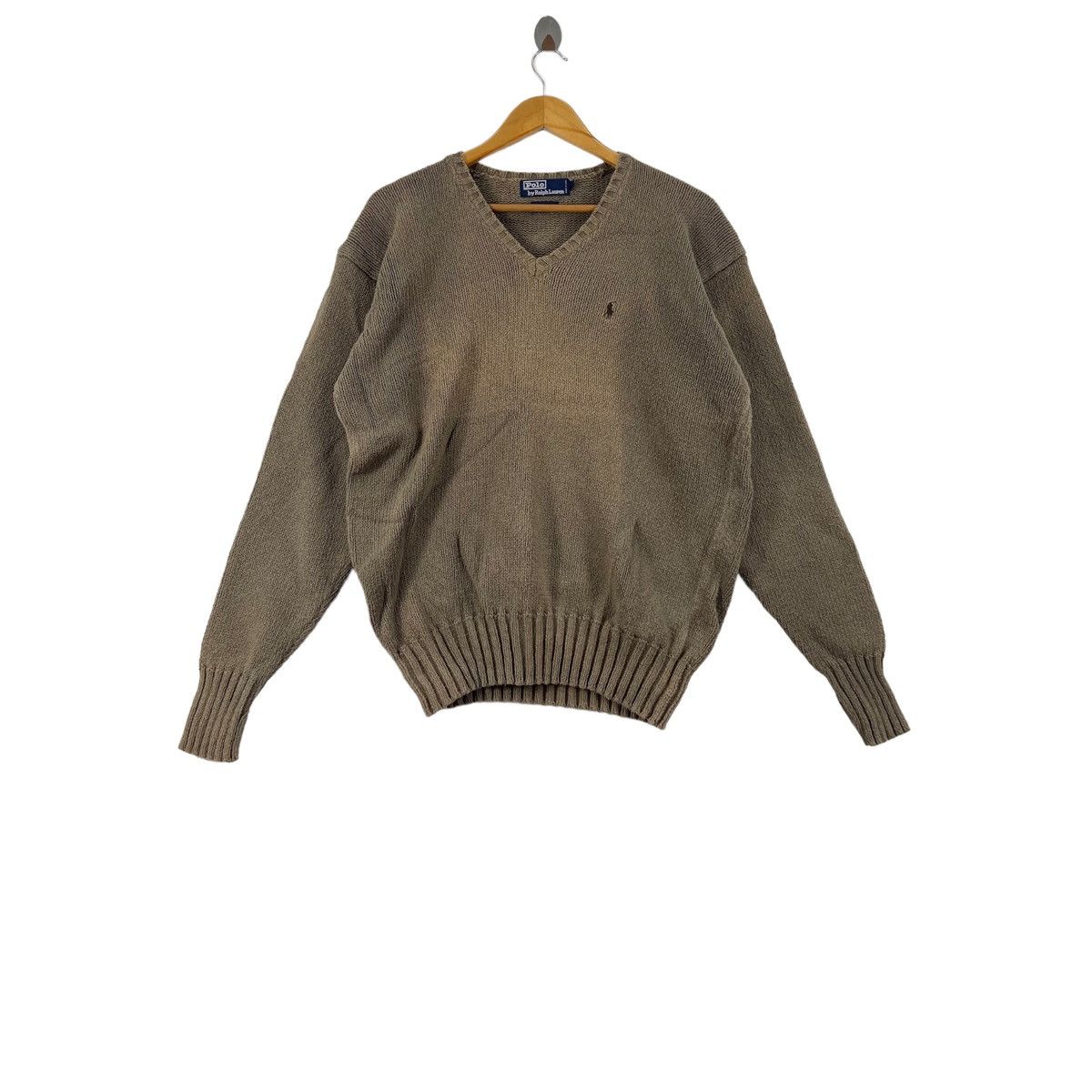 Vintage POLO RALPH LAUREN By Rl Sunfaded Knitwear Jumper