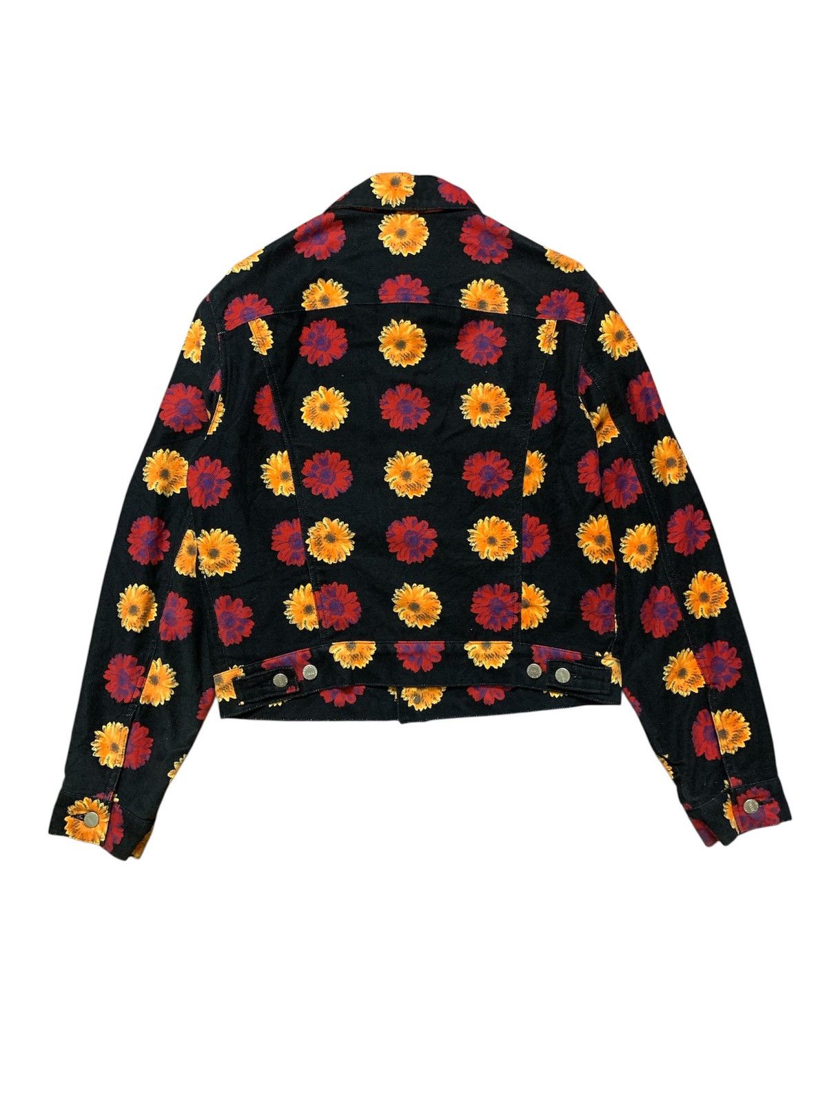 PPFM PPFM Striking Floral Trucker Jacket Spirit Denim Tears Size US M / EU 48-50 / 2 - 2 Thumbnail