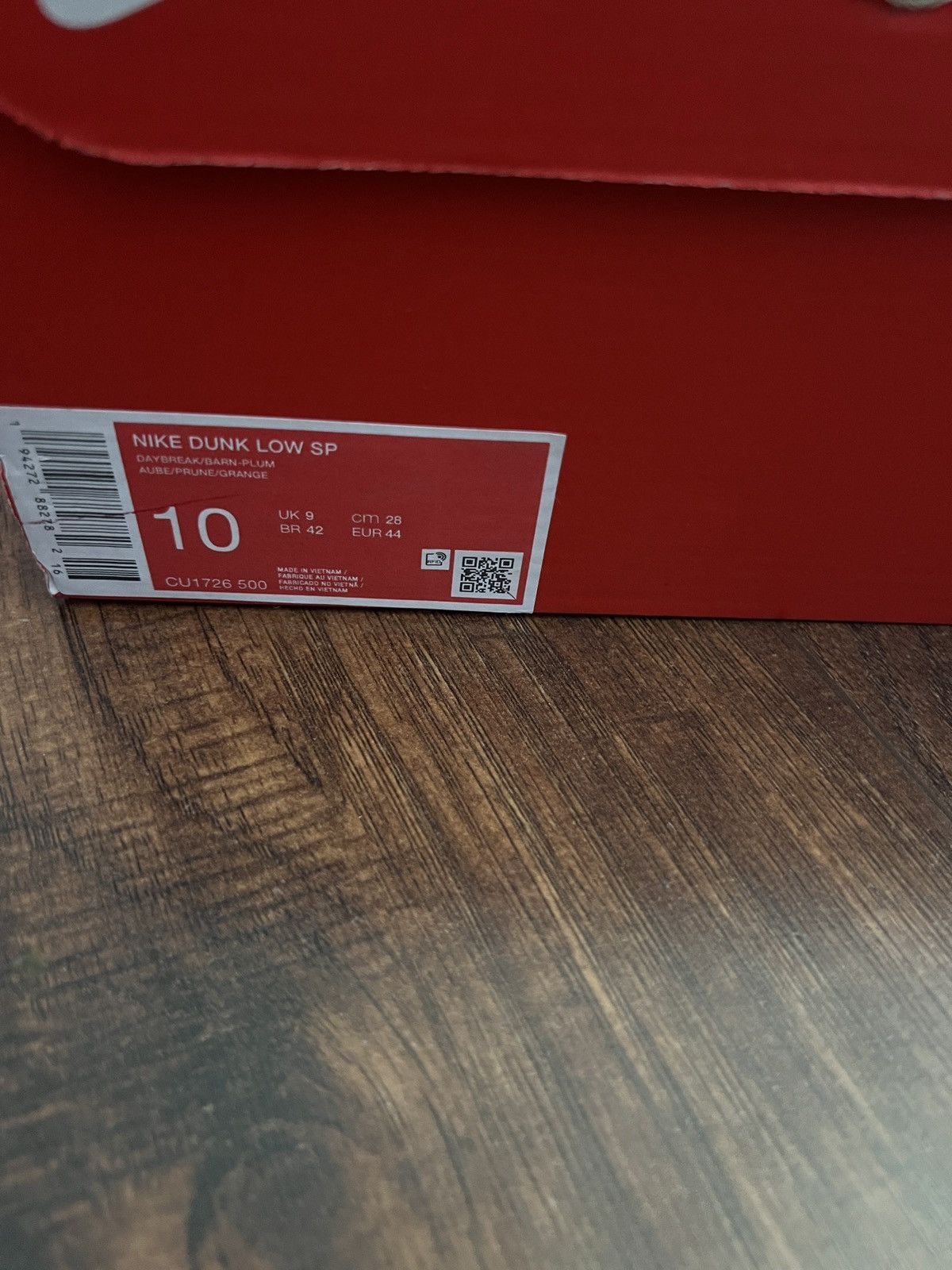 Nike Nike Dunk Low Plum Viotech size 10 Size US 10 / EU 43 - 5 Thumbnail
