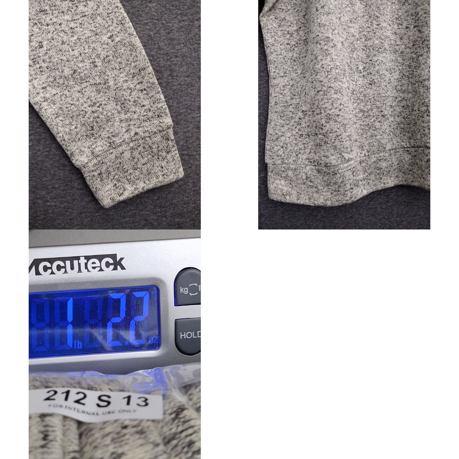 Vintage H2H Mens XL Long Sleeve Pullover Sweater Gray, Shawl Collar, Button Accent, Casual Knit Pullover, Vintage No, Classic Fit, Winter/Fall, Men Size US XL / EU 56 / 4 - 8 Thumbnail