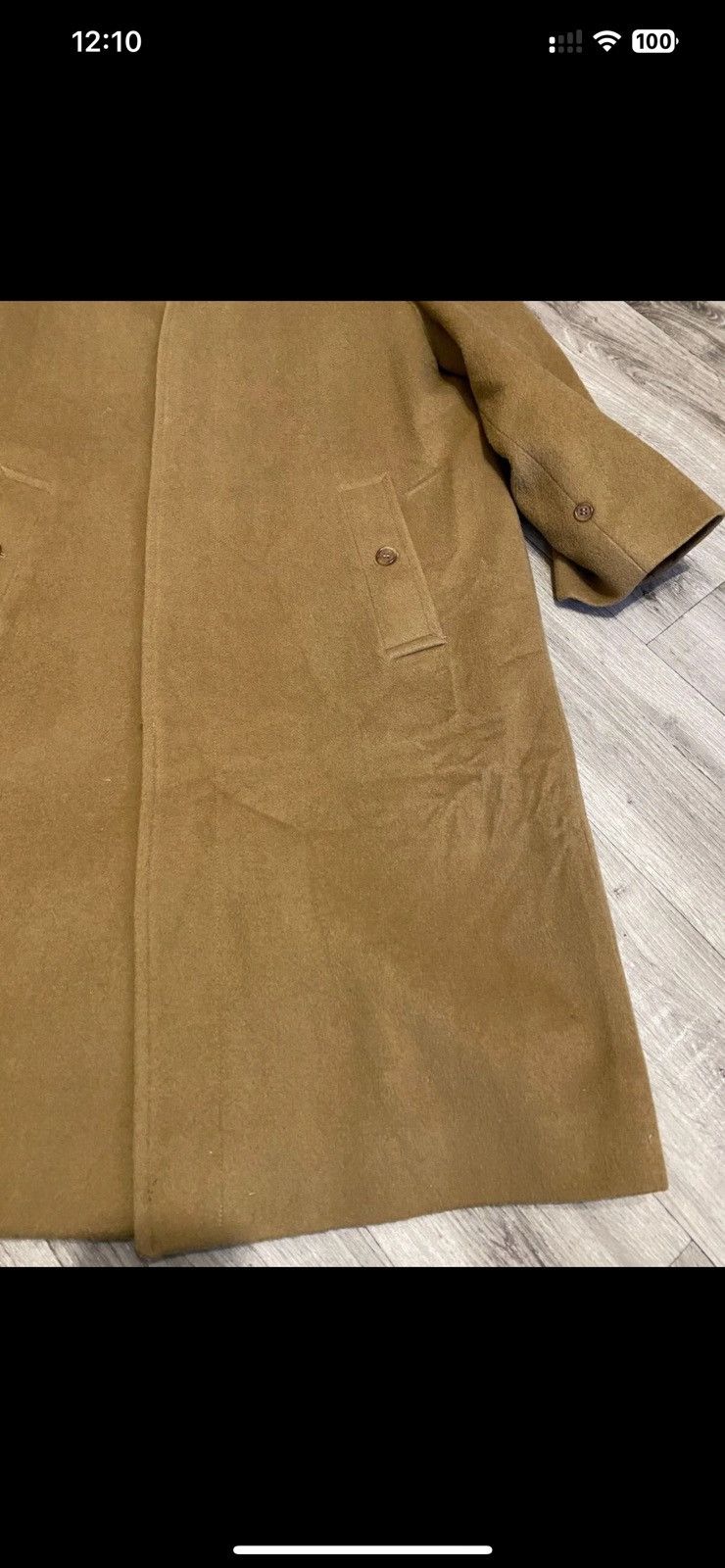 Burberry Burberrys Vintage Wool Coat Camel Size L Size US L / EU 52-54 / 3 - 9 Thumbnail