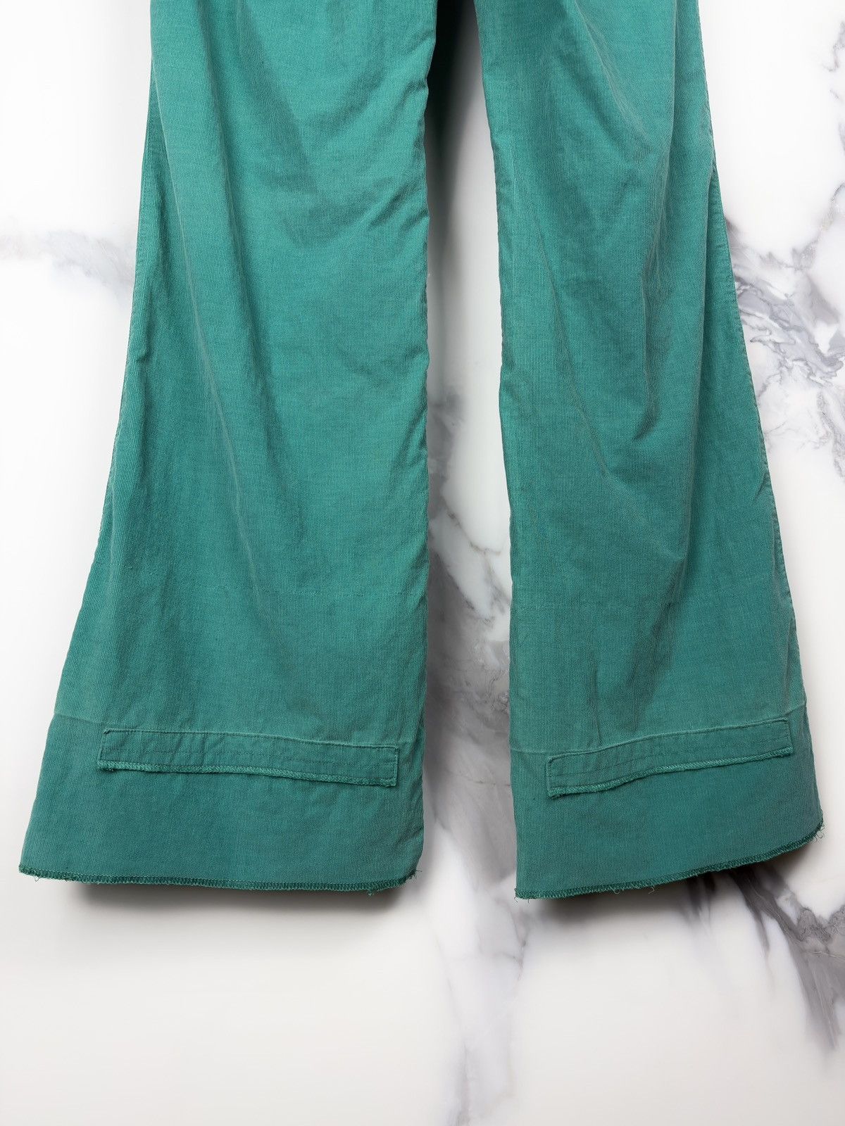 Gucci Gucci Tom Ford Green Flared Wide Leg Corduroy Pants Size US 30 / EU 46 - 5 Thumbnail
