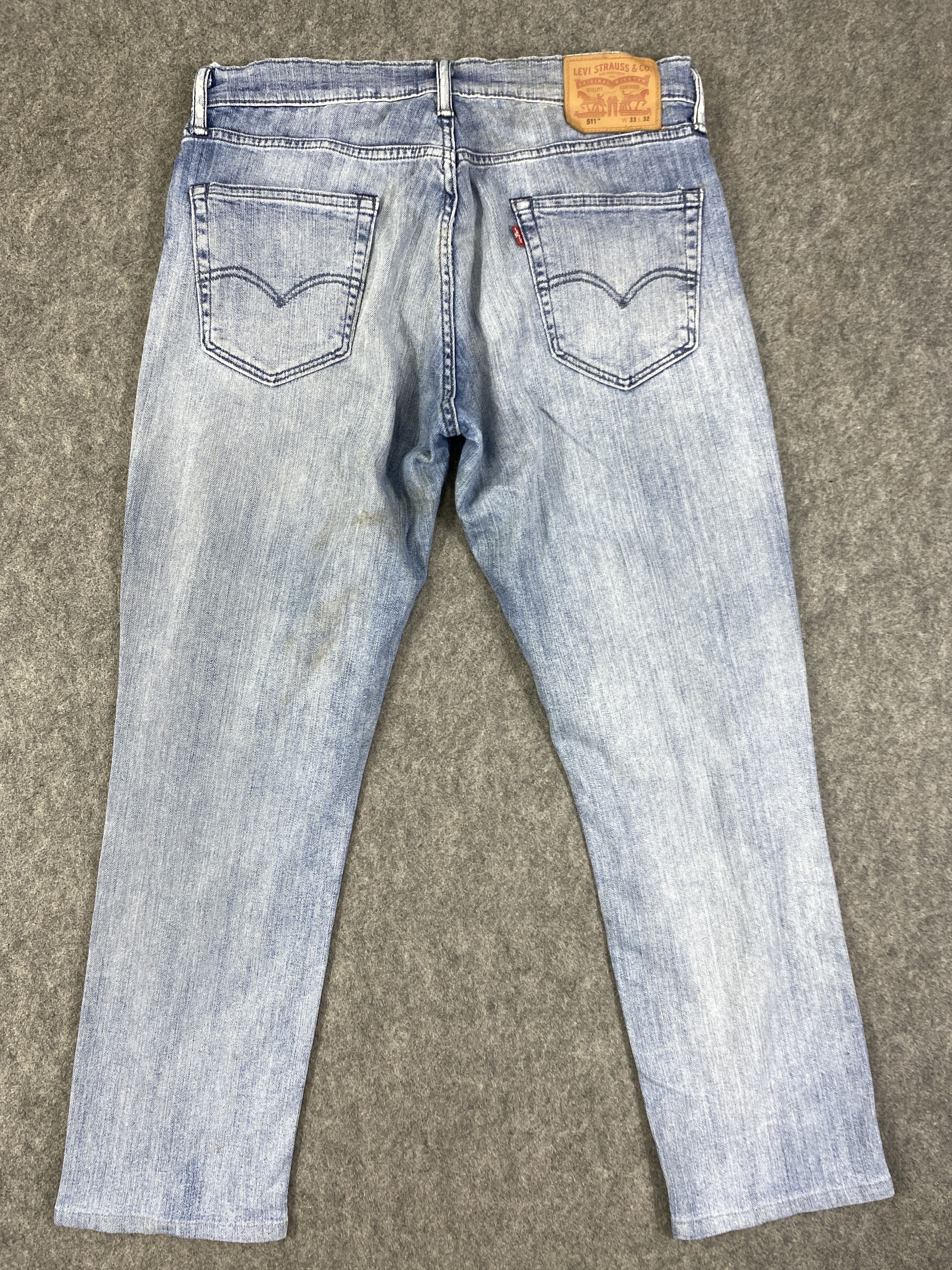Levi's Light Blue Vintage Levi's 511 Jeans 34x27.5 - JN3324 Size US 34 / EU 50 - 2 Thumbnail