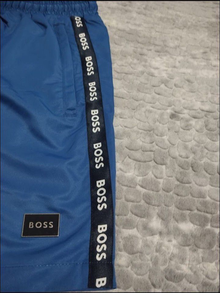 Hugo Boss Blue BOSS Men’s Shorts Size US 44 / EU 60 - 3 Thumbnail