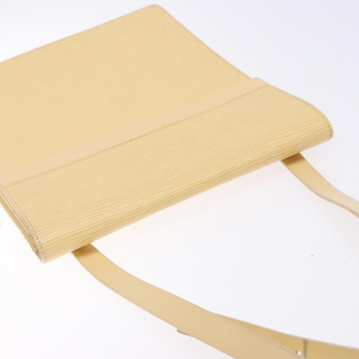 Louis Vuitton LOUIS VUITTON Epi Ramatuelle Shoulder Bag Cream Vanilla Size ONE SIZE - 6 Thumbnail