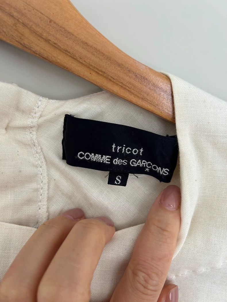 Comme des Garcons Comme Des Garcons Size S Pure cotton A-line dress 2503-Nex Size 26" / US 2 / IT 38 - 8 Thumbnail
